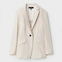Rag & Bone Ecru Margot Linen Blazer -JacketsSale Sales 17967547 4