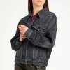 Rag & Bone Black Denim Oversized Jacket 1 Rag & Bone Black Denim Oversized Jacket -JacketsSale Sales 17967737 5
