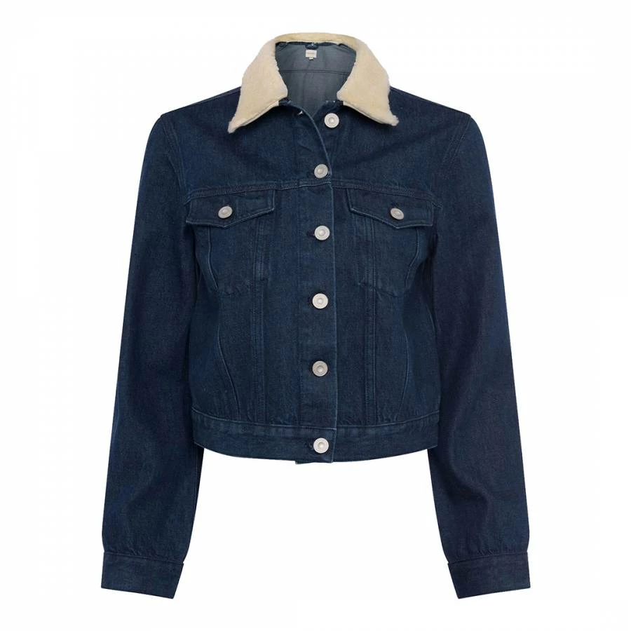 French Connection Indigo Palmira Cotton Denim Jacket 5 French Connection Indigo Palmira Cotton Denim Jacket - Image 3