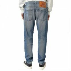Diesel Blue D-Fining Relaxed Fit Stretch Jeans 5 Diesel Blue D-Fining Relaxed Fit Stretch Jeans -JacketsSale Sales 17983094 2