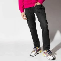 Diesel Black D-Fining Straight Stretch Chino Jeans