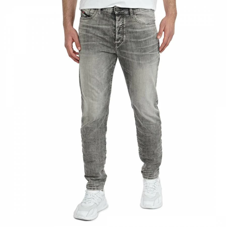 Diesel Light Grey D-Fining Skinny Stretch Jeans 3 Diesel Light Grey D-Fining Skinny Stretch Jeans
