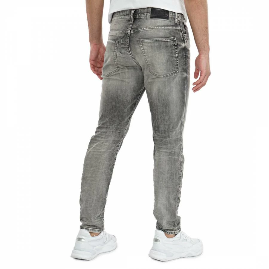 Diesel Light Grey D-Fining Skinny Stretch Jeans 4 Diesel Light Grey D-Fining Skinny Stretch Jeans - Image 2