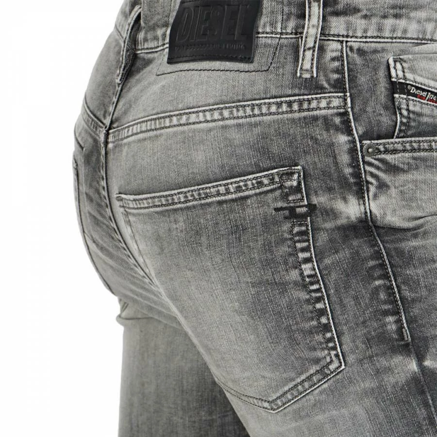 Diesel Light Grey D-Fining Skinny Stretch Jeans 5 Diesel Light Grey D-Fining Skinny Stretch Jeans - Image 3