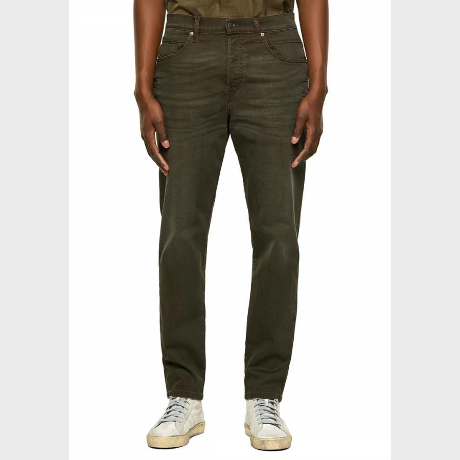 Diesel Khaki D-Fining Tapered Stretch Jeans 3 Diesel Khaki D-Fining Tapered Stretch Jeans