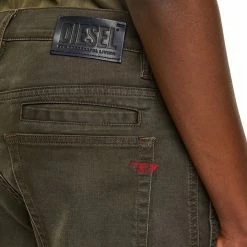 Diesel Khaki D-Fining Tapered Stretch Jeans 5 Diesel Khaki D-Fining Tapered Stretch Jeans -JacketsSale Sales 17983425 2