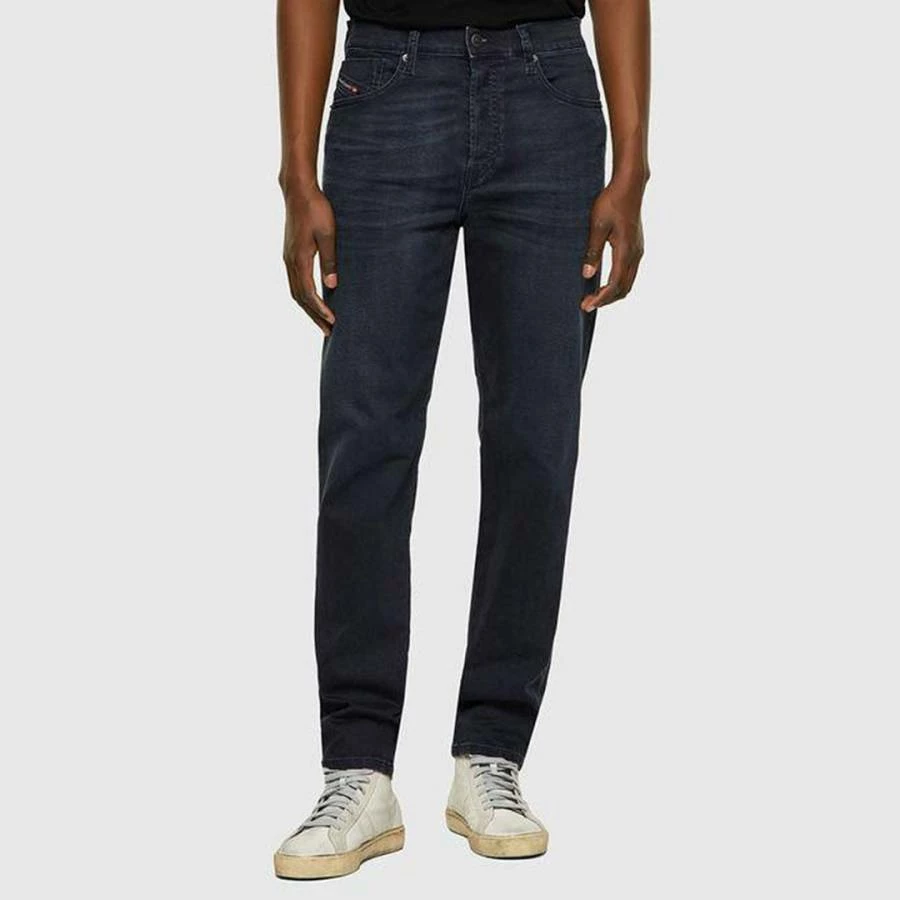 Diesel Blue D-Fining Tapered Stretch Jeans 3 Diesel Blue D-Fining Tapered Stretch Jeans