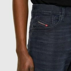 Diesel Blue D-Fining Tapered Stretch Jeans 7 Diesel Blue D-Fining Tapered Stretch Jeans -JacketsSale Sales 17983443 3