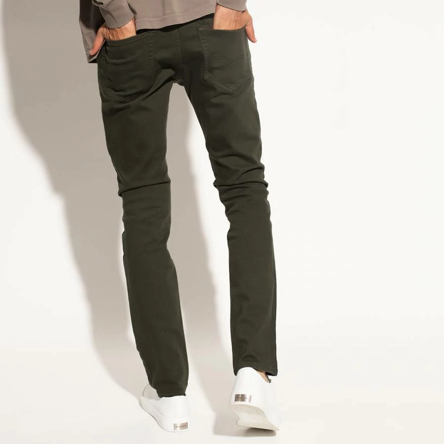 Diesel Khaki D-Luster Skinny Stretch Jeans 4 Diesel Khaki D-Luster Skinny Stretch Jeans - Image 2