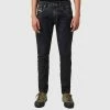 Diesel Washed Black D-Strukt Skinny Stretch Jeans