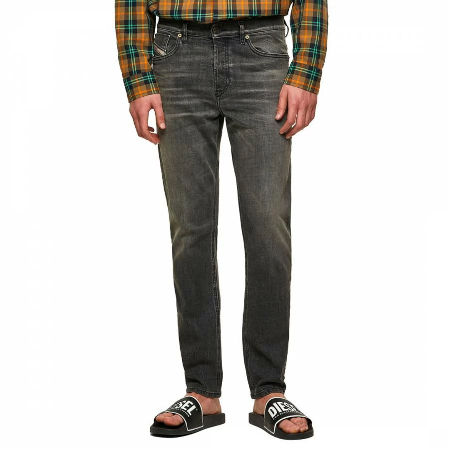 Diesel Washed Black D-Fining Slim Stretch Jeans 3 Diesel Washed Black D-Fining Slim Stretch Jeans