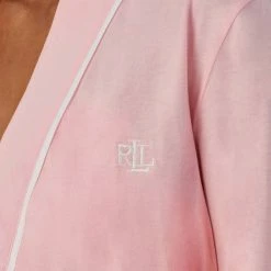 Lauren Ralph Lauren Pink Kimono Wrap Robe -JacketsSale Sales 17996032 4