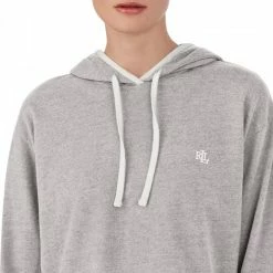 Lauren Ralph Lauren Grey Soft Lounge Knit Hooded Lounge Set 9 Lauren Ralph Lauren Grey Soft Lounge Knit Hooded Lounge Set -JacketsSale Sales 17996036 4