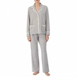 Lauren Ralph Lauren Grey Soft Lounge Knit Pyjama Set