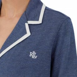 Lauren Ralph Lauren Blue Soft Lounge Knit Pyjama Set 9 Lauren Ralph Lauren Blue Soft Lounge Knit Pyjama Set -JacketsSale Sales 17996052 4