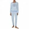 Lauren Ralph Lauren Blue Lounge Crew Neck Jogger Pyjama Set 2 Lauren Ralph Lauren Blue Lounge Crew Neck Jogger Pyjama Set -JacketsSale Sales 17996094 1