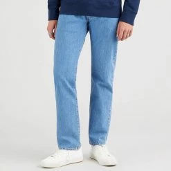 Levi's Blue 501® Stretch Straight Jeans