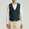 Hackett London Navy Hybrid Waistcoat