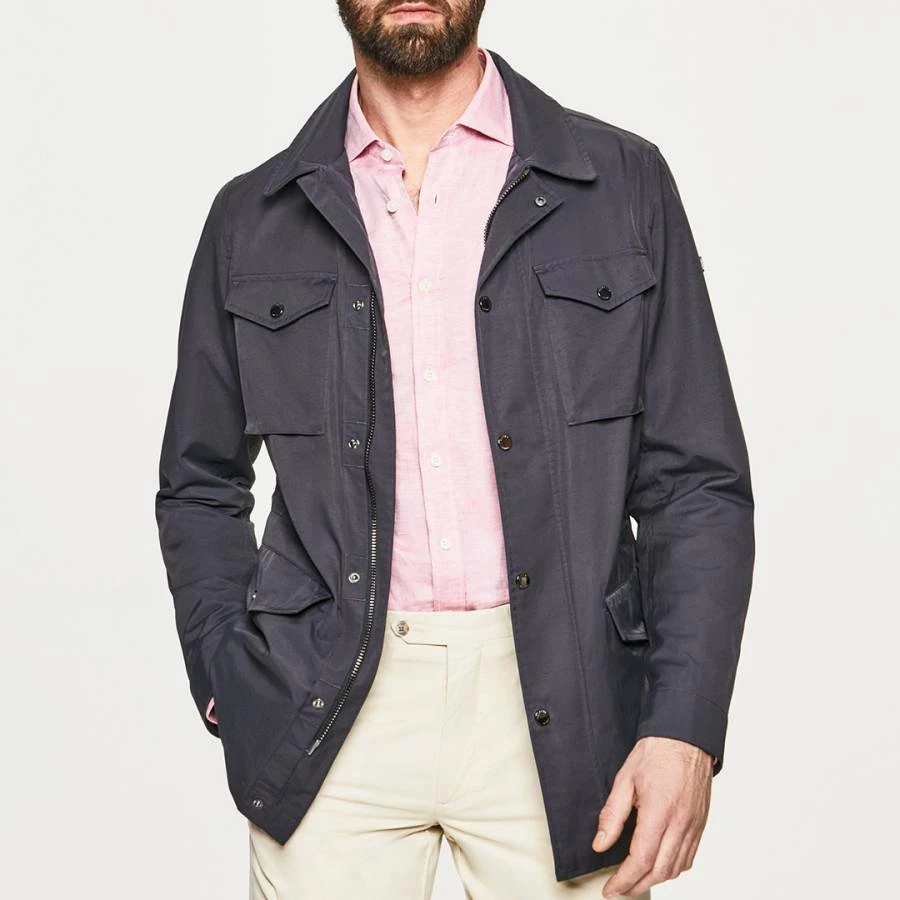 Hackett London Navy Field Jacket 3 Hackett London Navy Field Jacket