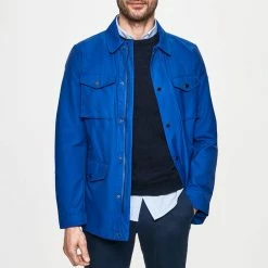 Hackett London Blue Field Jacket