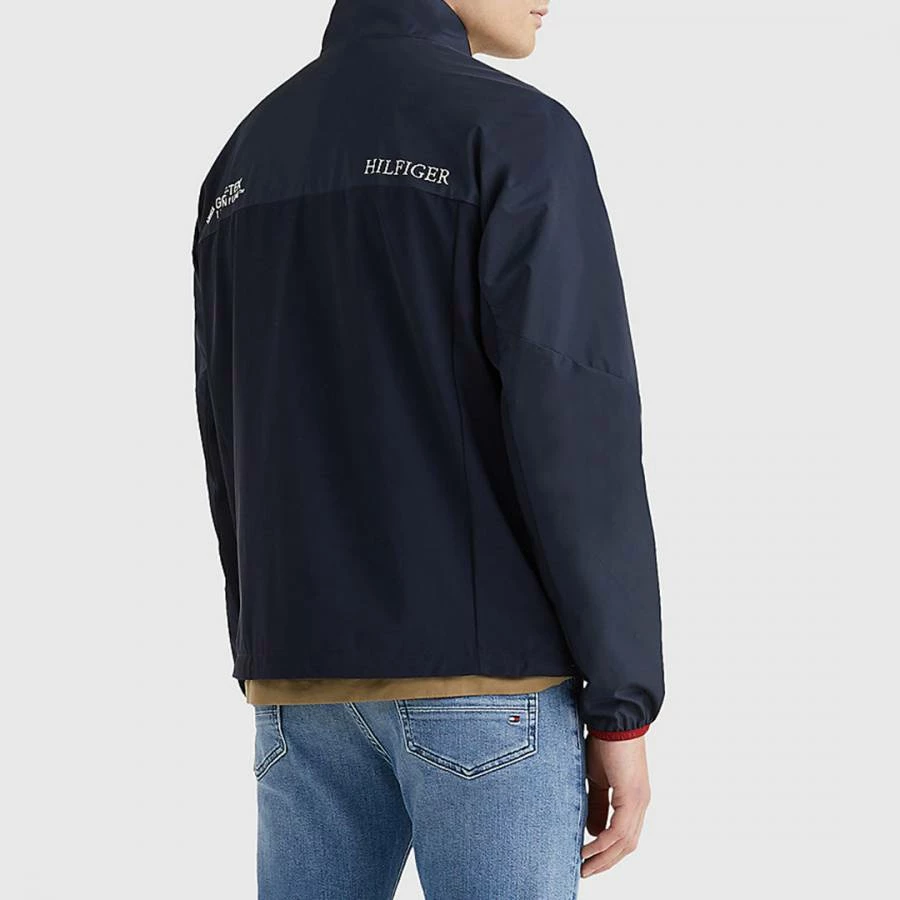 Tommy Hilfiger Navy High Neck Jacket 4 Tommy Hilfiger Navy High Neck Jacket - Image 2