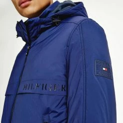 Tommy Hilfiger Blue Hooded Jacket -JacketsSale Sales 18043550 3