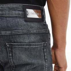 Calvin Klein Washed Black Stretch Slim Jeans -JacketsSale Sales 18044865 3