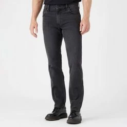 Wrangler Navy Greensboro Straigh Stretch Jeans