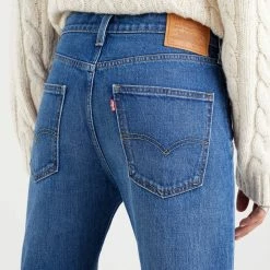 Levi's Mid Blue Tapered Skinny Stretch Jeans 7 Levi's Mid Blue Tapered Skinny Stretch Jeans -JacketsSale Sales 18095611 3