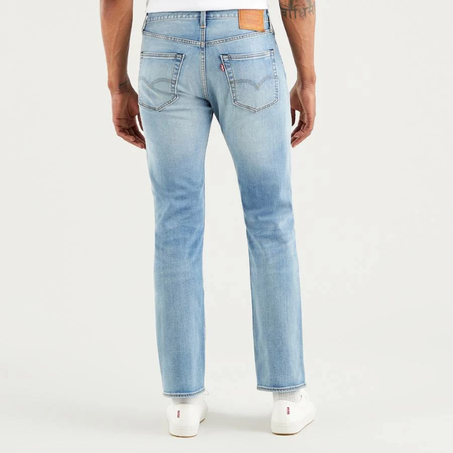 Levi's Light Blue 501® Straight Stretch Jeans 4 Levi's Light Blue 501® Straight Stretch Jeans - Image 2
