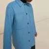 Whistles Pale Blue Classic Wool Overshirt 1 Whistles Pale Blue Classic Wool Overshirt -JacketsSale Sales 18096667 1