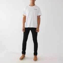 True Religion Black Rocco Skinny Stretch Jeans -JacketsSale Sales 18106311 3