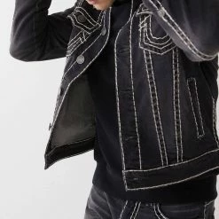 True Religion Dark Blue Jimmy Denim Jacket