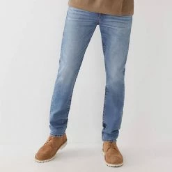 True Religion Light Blue Rocco Slim Stretch Jeans