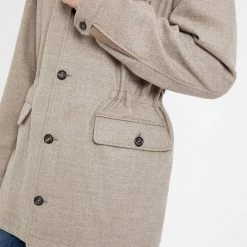 Hackett London Beige Hooded Wool Coat 9 Hackett London Beige Hooded Wool Coat -JacketsSale Sales 18124283 4