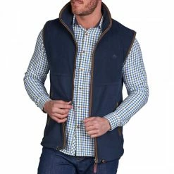 Raging Bull Navy Fleece Gilet