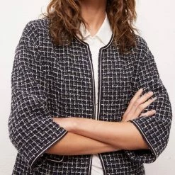 GERARD DAREL Multi Check Agostina Tweed Cotton Jacket -JacketsSale Sales 18140343 3