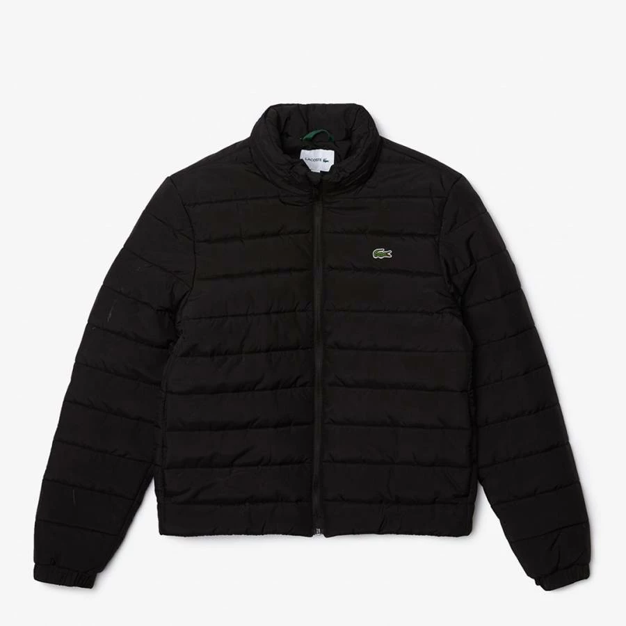 Lacoste Black Full Zip Puffer Jacket 5 Lacoste Black Full Zip Puffer Jacket - Image 3