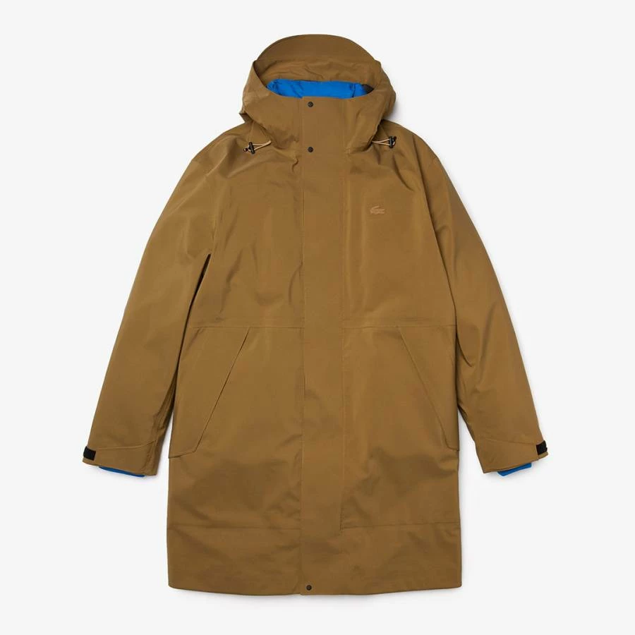 Lacoste Camel 3-In-1 Water Repellant Parka Coat 6 Lacoste Camel 3-In-1 Water Repellant Parka Coat - Image 4