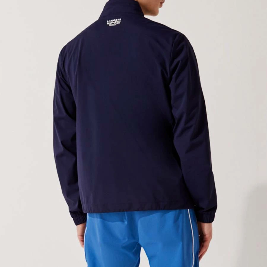 Lacoste Navy Adjustable Collar Zip Jacket 4 Lacoste Navy Adjustable Collar Zip Jacket - Image 2