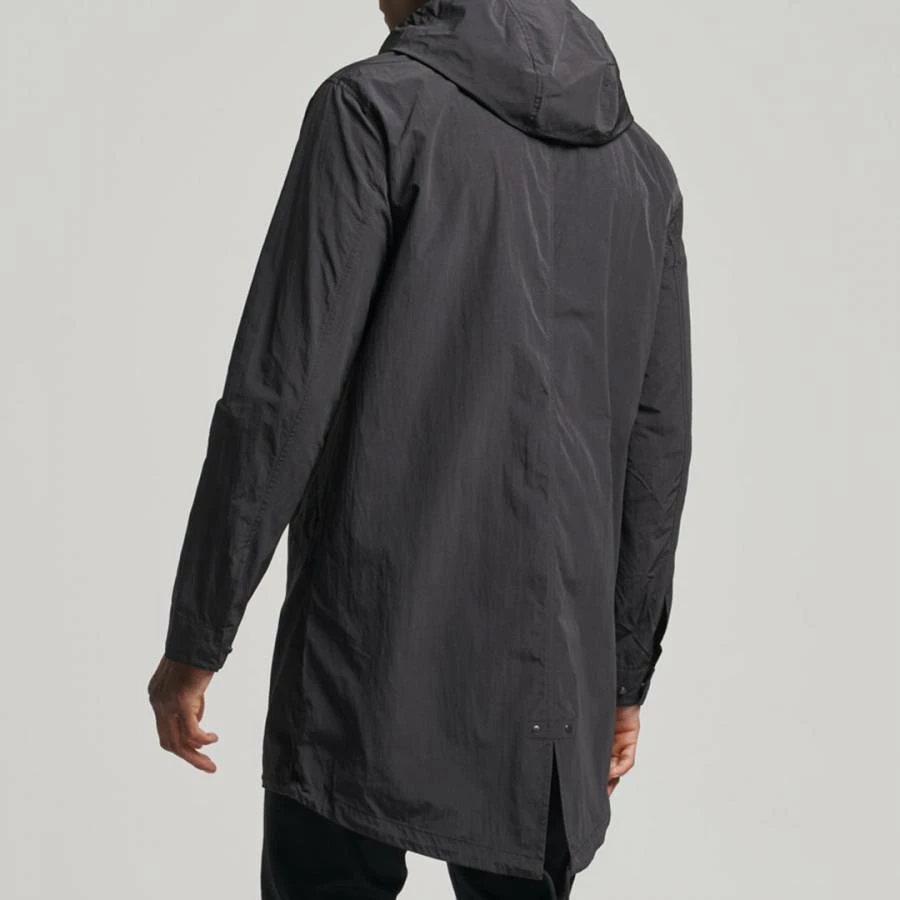 Superdry Black Ripstop Fishtail Parka 4 Superdry Black Ripstop Fishtail Parka - Image 2