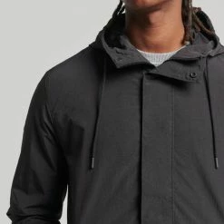 Superdry Black Ripstop Fishtail Parka 9 Superdry Black Ripstop Fishtail Parka -JacketsSale Sales 18145096 3