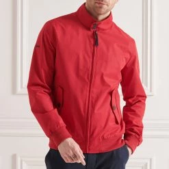 Superdry Red Iconic Harrington Jacket