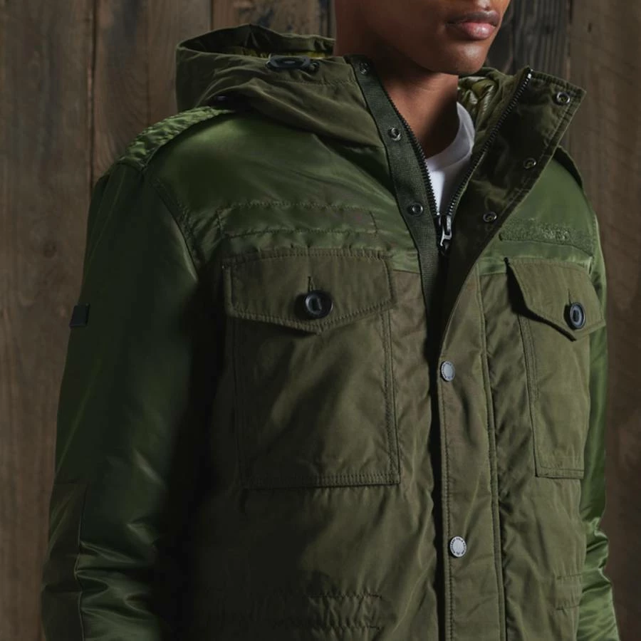 Superdry Khaki Corporal Field Jacket 5 Superdry Khaki Corporal Field Jacket - Image 3