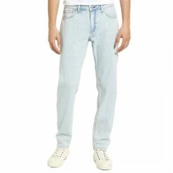 Rag & Bone Light Blue Authentic Stretch Cowley Straight Fit Jeans