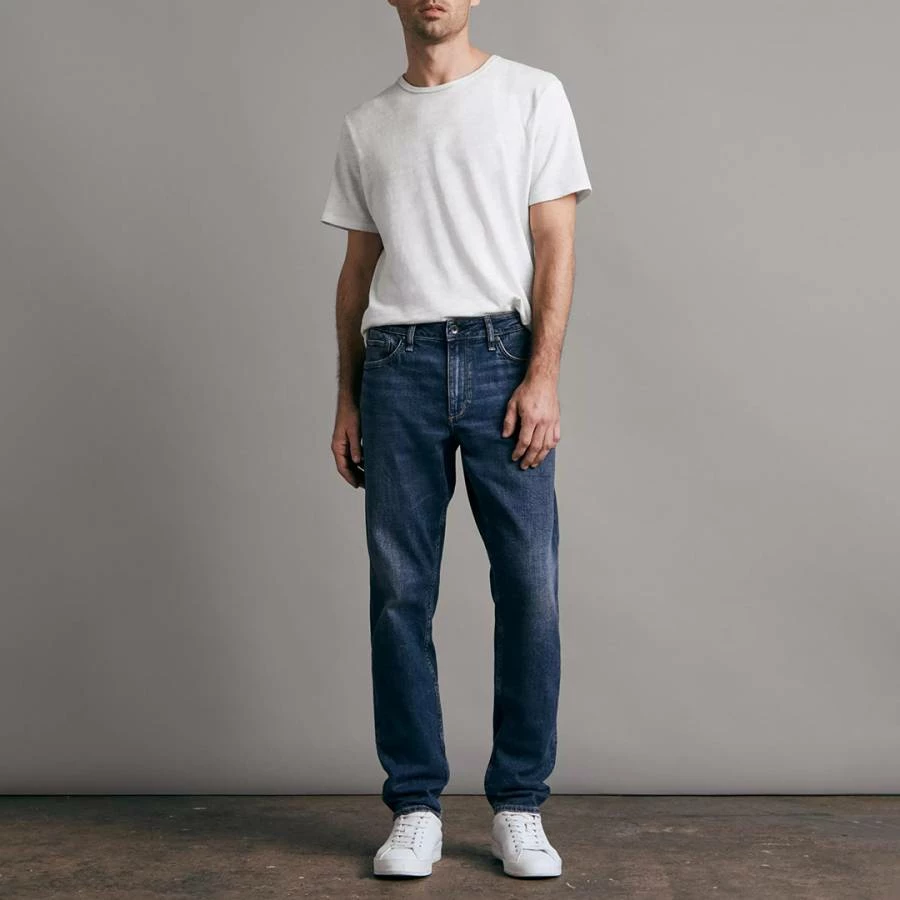 Rag & Bone Indigo Wash Authentic Stretch Straight Fit Jeans 4 Rag & Bone Indigo Wash Authentic Stretch Straight Fit Jeans - Image 2