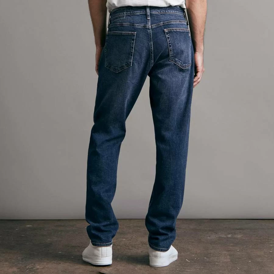 Rag & Bone Indigo Wash Authentic Stretch Straight Fit Jeans 5 Rag & Bone Indigo Wash Authentic Stretch Straight Fit Jeans - Image 3