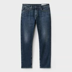 Rag & Bone Indigo Wash Authentic Stretch Straight Fit Jeans 9 Rag & Bone Indigo Wash Authentic Stretch Straight Fit Jeans -JacketsSale Sales 18157413 4