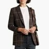 Rag & Bone Brown Check Margot Blazer -JacketsSale Sales 18157669 1