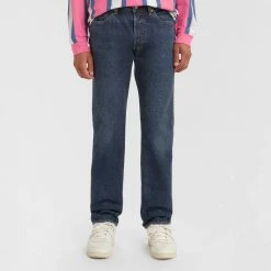 Levi's Dark Indigo 501® Tapered Leg Stretch Jeans